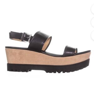 Michael Kors Gillian Mid Wedge platform sandals